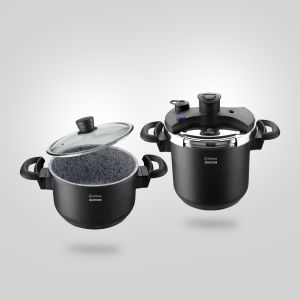 SET DUO AUTOCUISEURS 6 PIÈCES