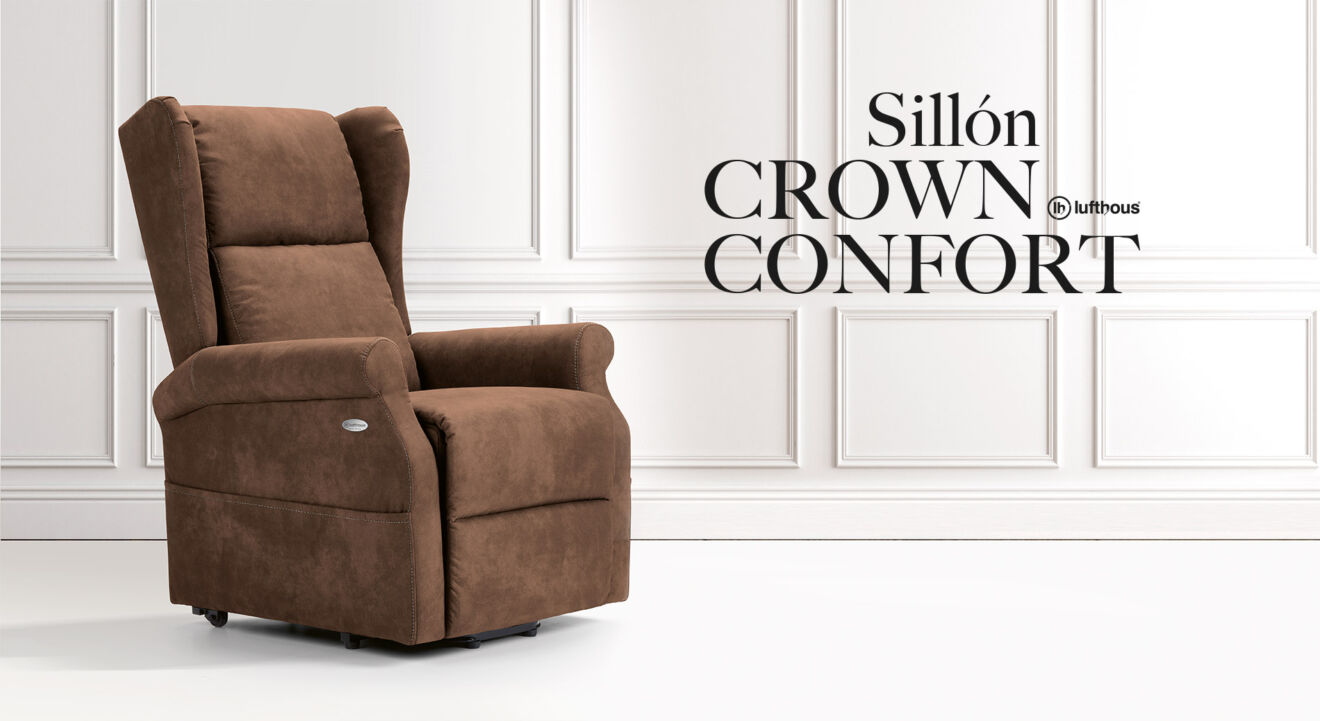 Sillón orejero Crown Confort LUFTHOUS